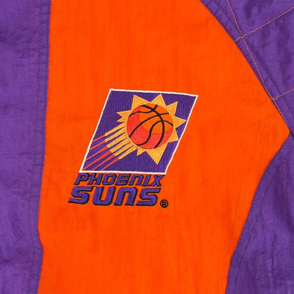 90s Pheonix Suns NBA Starter puffer jacket 1990s vintage - Picture 3 of 14